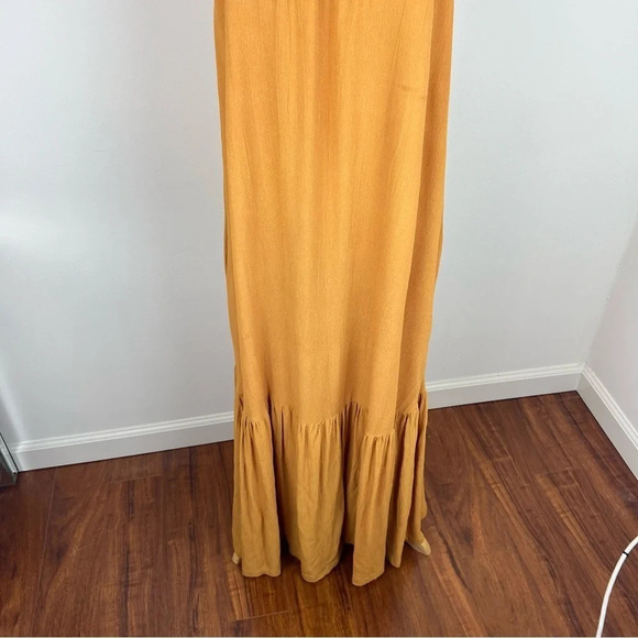 Anthropologie The Odells Oro Maletto Swingy Ruffled Maxi Dress - Picture 8 of 13
